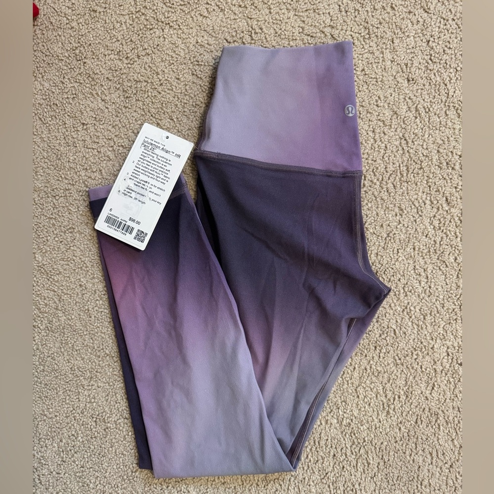 lululemon athletica Women’s Ombre Purple Leggings